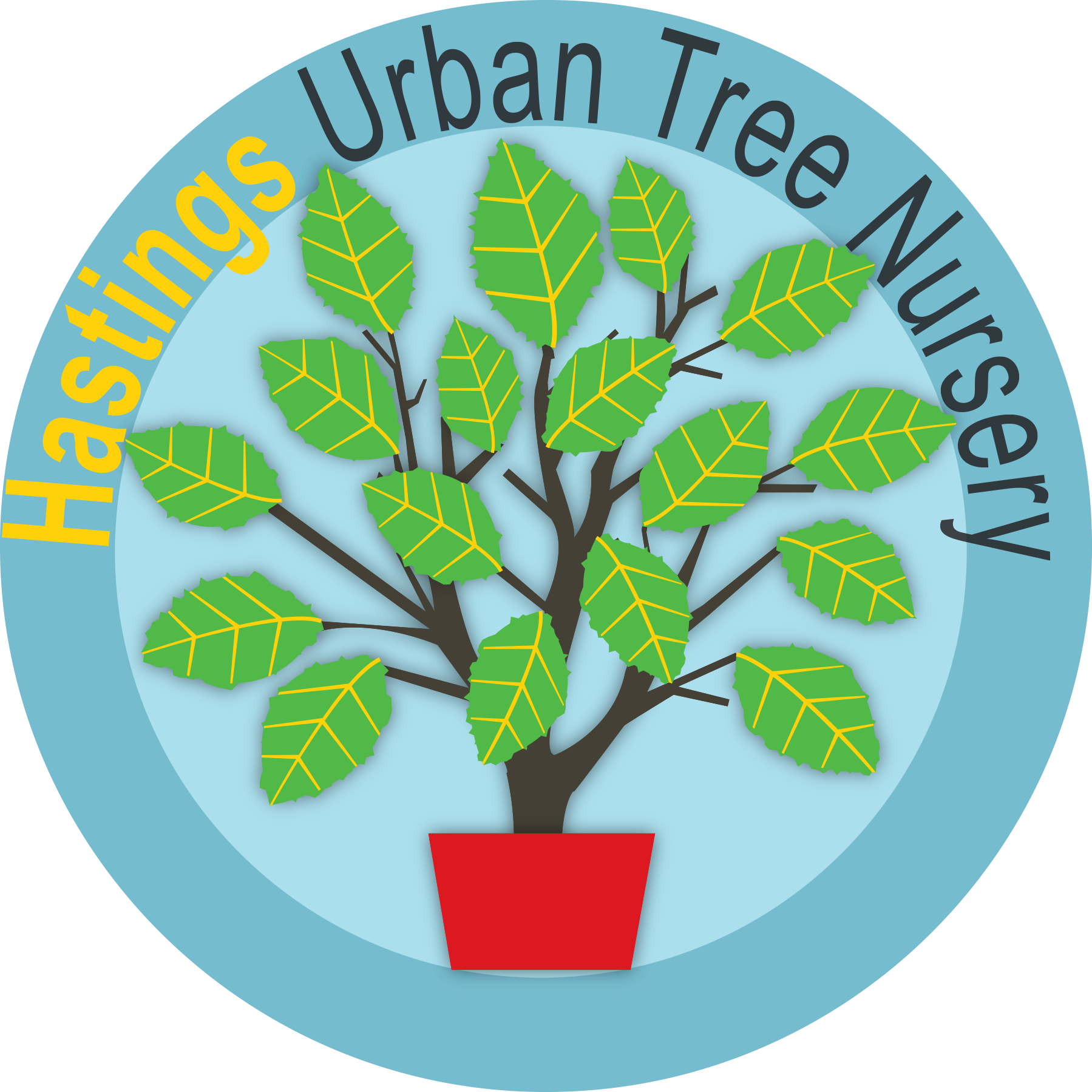 Painted Planters on Hastings St Strathcona Business Improvement Association